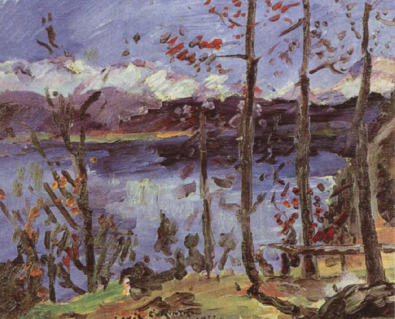 Easter at Lake Walchen, Lovis Corinth